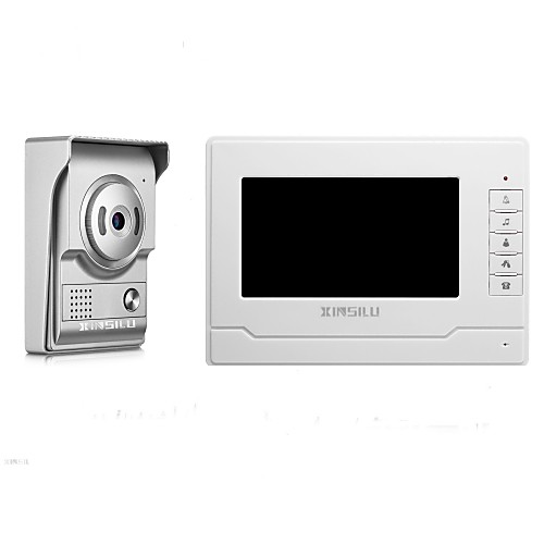 XINSILU Security 7inch Wired Video Door Phone Doorbell Intercom Door Access Control System
XINSILU Security 7inch Wired Video Door Phone Doorbell Intercom Door Access Control System