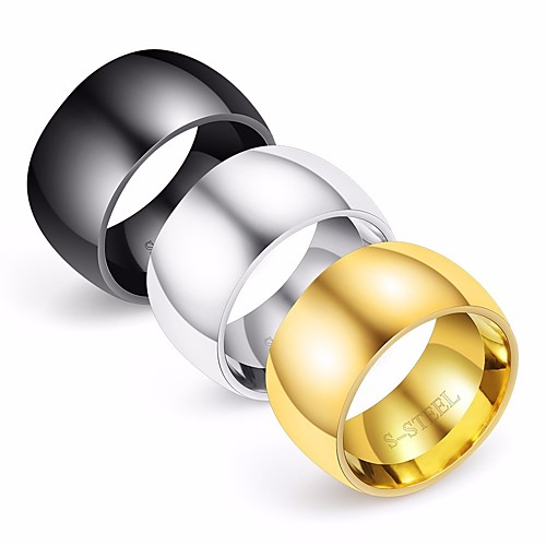 Band Ring Classic Silver Gold Black Titanium Steel Creative Stylish Simple Classic 1pc 7 8 9 10 11 / Men's
Band Ring Classic Silver Gold Black Titanium Steel Creative Stylish Simple Classic 1pc 7 8 9 10 11 / Men's