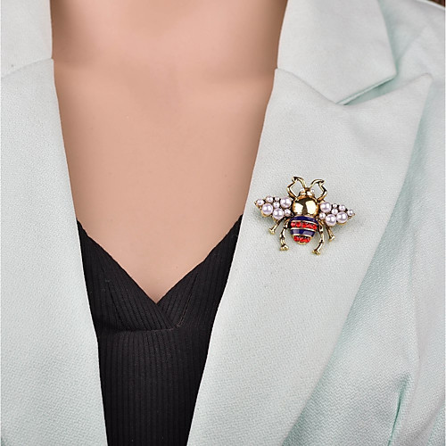 Women's Brooches 3D Bee Ladies Cartoon European Brooch Jewelry Gold For Evening Party Office & Career
Women's Brooches 3D Bee Ladies Cartoon European Brooch Jewelry Gold For Evening Party Office & Career