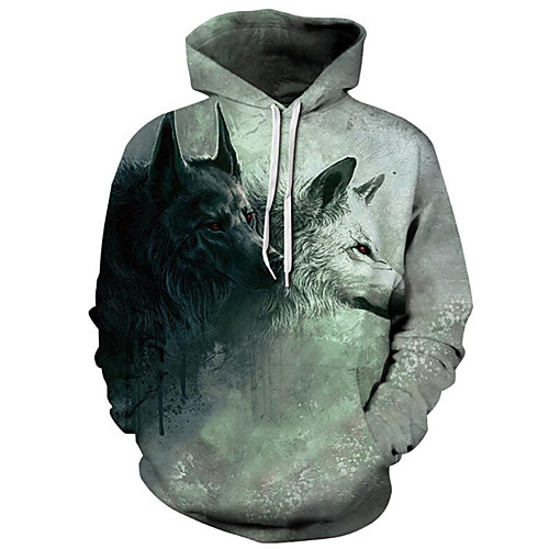 Men's Plus Size Hoodie 3D Print Hooded Daily Sports Basic Exaggerated Hoodies Sweatshirts Long Sleeve Loose Green / Fall / Winter
Men's Plus Size Hoodie 3D Print Hooded Daily Sports Basic Exaggerated Hoodies Sweatshirts Long Sleeve Loose Green / Fall / Winter