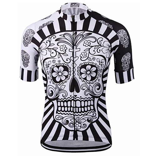 21Grams Men's Short Sleeves Cycling Jersey Red / White Yellow Blue Skull Bike Jersey Mountain Bike MTB Road Bike Cycling Anatomic Design Quick Dry Breathable Sports Clothing Apparel / Micro-elastic
21Grams Men's Short Sleeves Cycling Jersey Red / White Yellow Blue Skull Bike Jersey Mountain Bike MTB Road Bike Cycling Anatomic Design Quick Dry Breathable Sports Clothing Apparel / Micro-elastic