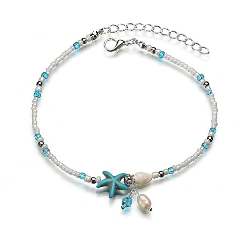 Ankle Bracelet feet jewelry Ladies Trendy Romantic Women's Body Jewelry For Gift Going out Single Strand Resin Alloy Starfish Cheap Blue
Ankle Bracelet feet jewelry Ladies Trendy Romantic Women's Body Jewelry For Gift Going out Single Strand Resin Alloy Starfish Cheap Blue