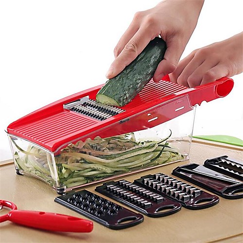 Quickdone Creative Mandoline Slicer Vegetable Cutter With Stainless Steel Blade Manual Potato Peeler Carrot Grater Dicer
Quickdone Creative Mandoline Slicer Vegetable Cutter With Stainless Steel Blade Manual Potato Peeler Carrot Grater Dicer
