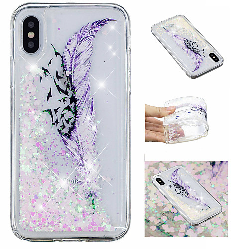 Phone Case For Apple Back Cover iPhone X iPhone 8 Plus iPhone 8 iPhone 7 Plus iPhone 7 iPhone 6s Plus iPhone 6s iPhone 6 Plus iPhone 6 iPhone SE / 5s Flowing Liquid Pattern Glitter Shine Feathers
Phone Case For Apple Back Cover iPhone X iPhone 8 Plus iPhone 8 iPhone 7 Plus iPhone 7 iPhone 6s Plus iPhone 6s iPhone 6 Plus iPhone 6 iPhone SE / 5s Flowing Liquid Pattern Glitter Shine Feathers