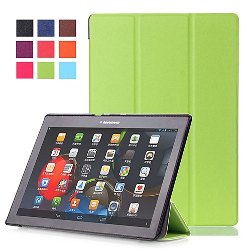 Phone Case For Lenovo Full Body Case Lenovo Tab 2 A10-70 Lenovo Tab 2 X30F / M Lenovo Tab 2 A10-30F / L (TB2-X30) with Stand Magnetic Solid Colored Hard PU Leather
Phone Case For Lenovo Full Body Case Lenovo Tab 2 A10-70 Lenovo Tab 2 X30F / M Lenovo Tab 2 A10-30F / L (TB2-X30) with Stand Magnetic Solid Colored Hard PU Leather