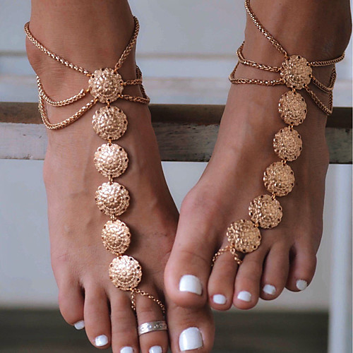Barefoot Sandals feet jewelry Ladies Vintage Women's Body Jewelry For Casual Daily Alloy Flower Silver Gold
Barefoot Sandals feet jewelry Ladies Vintage Women's Body Jewelry For Casual Daily Alloy Flower Silver Gold