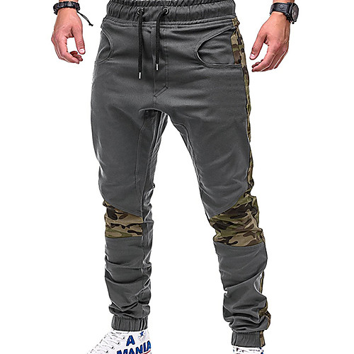 Men's Basic / Street chic Plus Size Daily Weekend Slim wfh Sweatpants / Cargo Pants - Solid Colored / Color Block Patchwork Black Gray Khaki XXL XXXL XXXXL
Men's Basic / Street chic Plus Size Daily Weekend Slim wfh Sweatpants / Cargo Pants - Solid Colored / Color Block Patchwork Black Gray Khaki XXL XXXL XXXXL