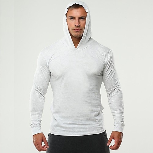 Men's Long Sleeve Hoodie Sweatshirt Top Winter Spandex Quick Dry Breathable Soft Gym Workout Running Workout Sportswear Solid Colored White Black Burgundy Blue Grey Dark Navy Activewear Stretchy
Men's Long Sleeve Hoodie Sweatshirt Top Winter Spandex Quick Dry Breathable Soft Gym Workout Running Workout Sportswear Solid Colored White Black Burgundy Blue Grey Dark Navy Activewear Stretchy