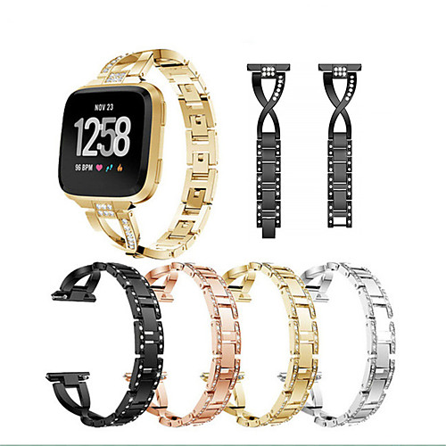 Ремешок для часов для Fitbit Versa Fitbit Спортивный ремешок Нержавеющая сталь Повязка на запястье
Ремешок для часов для Fitbit Versa Fitbit Спортивный ремешок Нержавеющая сталь Повязка на запястье