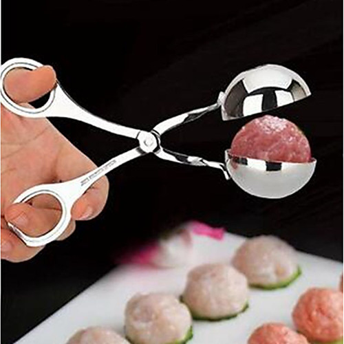 Meatball Maker Clip Spoon Stainless Steel Fried Fishball Mold Kitchen Accessory Tool
Meatball Maker Clip Spoon Stainless Steel Fried Fishball Mold Kitchen Accessory Tool