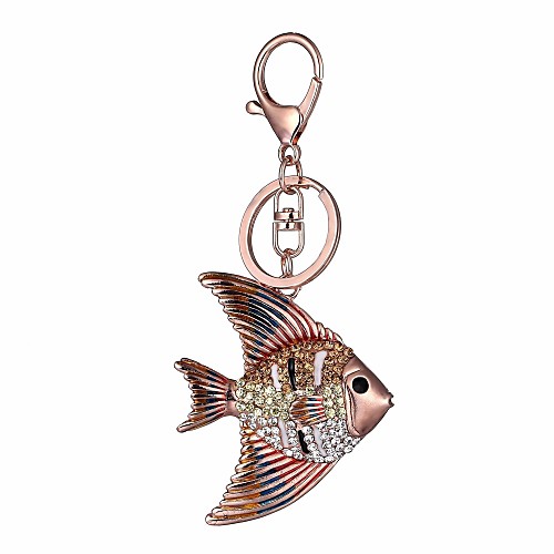 Keychain Fish Diamond / Rhinestone Decorated Case Fashion Imitation Diamond Ring Jewelry Rose Gold For Gift Daily
Keychain Fish Diamond / Rhinestone Decorated Case Fashion Imitation Diamond Ring Jewelry Rose Gold For Gift Daily