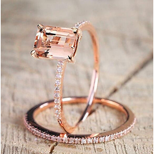 Women's Band Ring Cubic Zirconia Citrine 2pcs Rose Gold Copper Gold Plated Circle Geometric Ladies Unique Design Elegant Wedding Daily Jewelry Solitaire Emerald Cut Simulated Creative Lovely
Women's Band Ring Cubic Zirconia Citrine 2pcs Rose Gold Copper Gold Plated Circle Geometric Ladies Unique Design Elegant Wedding Daily Jewelry Solitaire Emerald Cut Simulated Creative Lovely
