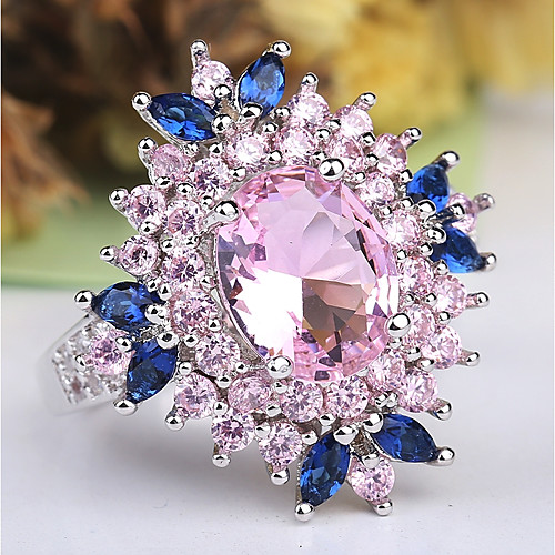 Women's Statement Ring Ring Amethyst 1pc Pink Copper Platinum Plated Imitation Diamond Ladies Unusual Unique Design Wedding Party Jewelry Layered Stylish Solitaire Flower Cute
Women's Statement Ring Ring Amethyst 1pc Pink Copper Platinum Plated Imitation Diamond Ladies Unusual Unique Design Wedding Party Jewelry Layered Stylish Solitaire Flower Cute