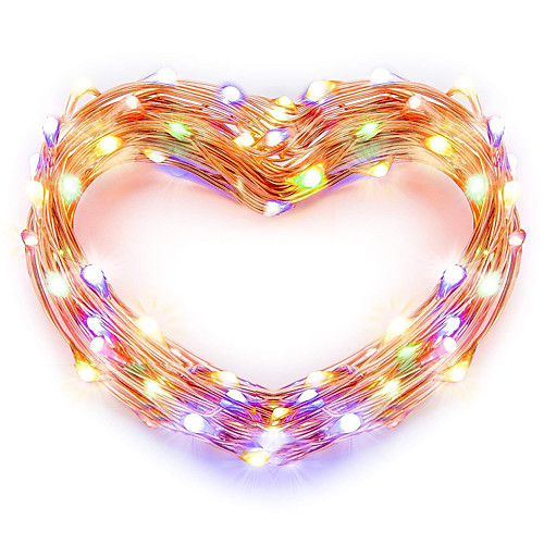USB Copper Wire lights Fairy String 5M 16.5Ft 50leds with 7 different color RGB change automatically Waterproof Holiday Decorative Lamp String (Automatic change of color)
USB Copper Wire lights Fairy String 5M 16.5Ft 50leds with 7 different color RGB change automatically Waterproof Holiday Decorative Lamp String (Automatic change of color)