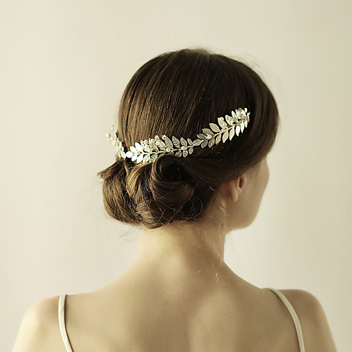 Alloy Headbands with Imitation Pearl 1 Piece Wedding / Party / Evening Headpiece
Alloy Headbands with Imitation Pearl 1 Piece Wedding / Party / Evening Headpiece