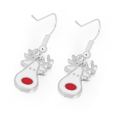 Women's Drop Earrings Classic Elk Ladies Sweet Earrings Jewelry Silver For Daily Festival 1 Pair
Women's Drop Earrings Classic Elk Ladies Sweet Earrings Jewelry Silver For Daily Festival 1 Pair