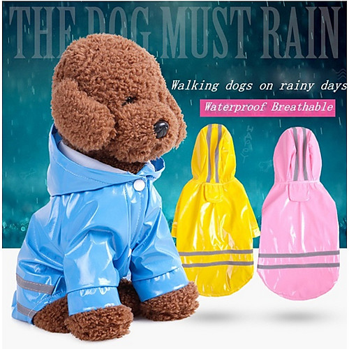Dogs / Cats Jacket / Raincoat / Reflective Band Dog Clothes Solid Colored / Striped Red / Pink / Light Blue PU Leather Costume For Pets Unisex Waterproof / Windproof / Trendy
Dogs / Cats Jacket / Raincoat / Reflective Band Dog Clothes Solid Colored / Striped Red / Pink / Light Blue PU Leather Costume For Pets Unisex Waterproof / Windproof / Trendy