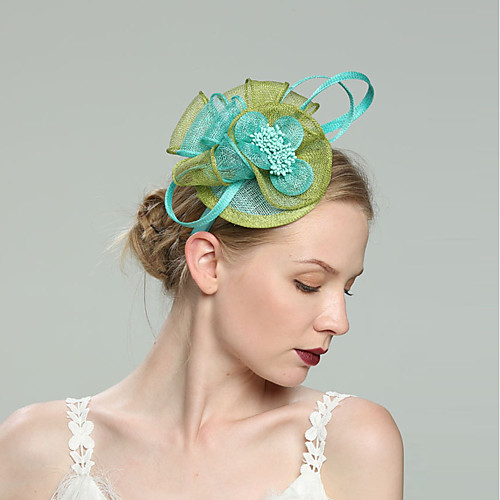 Flax Fascinators with Net 1pc Wedding / Special Occasion / Horse Race Headpiece
Flax Fascinators with Net 1pc Wedding / Special Occasion / Horse Race Headpiece