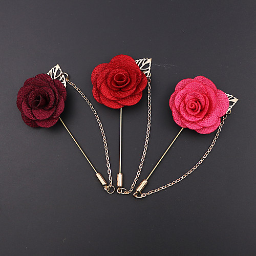 Men's Brooches Vintage Style Braided Petal Fashion Classic British Brooch Jewelry Wine Navy Assorted Color For Party Wedding
Men's Brooches Vintage Style Braided Petal Fashion Classic British Brooch Jewelry Wine Navy Assorted Color For Party Wedding