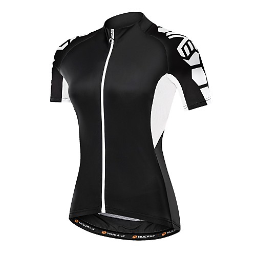 Nuckily Women's Short Sleeve Cycling Jersey Summer Nylon Elastane Polyester White Black Plus Size Bike Jersey Top Mountain Bike MTB Road Bike Cycling Quick Dry Breathable Back Pocket Sports Clothing
Nuckily Women's Short Sleeve Cycling Jersey Summer Nylon Elastane Polyester White Black Plus Size Bike Jersey Top Mountain Bike MTB Road Bike Cycling Quick Dry Breathable Back Pocket Sports Clothing