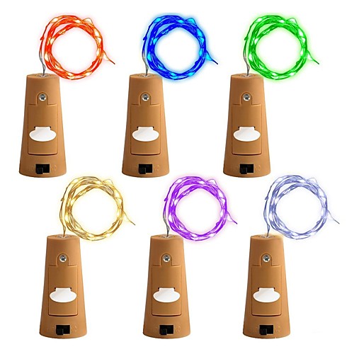 6PCS Bottle Lights Fairy String LED Lights 78 inches 2 m Copper Wire 20 LED Bulbs Suitable Party Wedding Concert Festival Christmas Tree Decoration
6PCS Bottle Lights Fairy String LED Lights 78 inches 2 m Copper Wire 20 LED Bulbs Suitable Party Wedding Concert Festival Christmas Tree Decoration