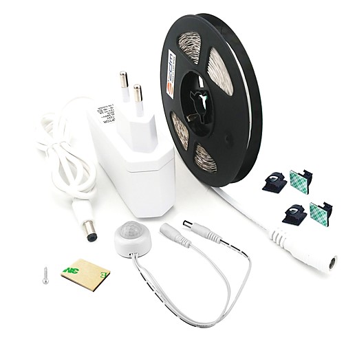 3m Waterproof 2835 8mm LED Light Strips Flexible Tiktok Lights with Mini Pir Motion Sensor Switch 12V2A Power Nightlight Cabinet Wardrobe Staircase Corridor
3m Waterproof 2835 8mm LED Light Strips Flexible Tiktok Lights with Mini Pir Motion Sensor Switch 12V2A Power Nightlight Cabinet Wardrobe Staircase Corridor
