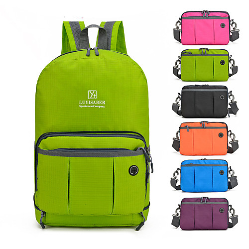 30 L Hiking Backpack Lightweight Packable Backpack Hiking Sling Backpack Packable Rain Waterproof Lightweight Breathable Compact Outdoor Hiking Beach Cycling / Bike Travel Nylon Purple Red Fuchsia
30 L Hiking Backpack Lightweight Packable Backpack Hiking Sling Backpack Packable Rain Waterproof Lightweight Breathable Compact Outdoor Hiking Beach Cycling / Bike Travel Nylon Purple Red Fuchsia