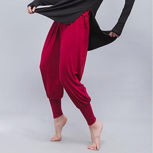 Women's High Waist Yoga Pants Harem Bloomers 4 Way Stretch Breathable Solid Color White Black Burgundy Modal Zumba Fitness Dance Winter Sports Activewear Stretchy Loose
Women's High Waist Yoga Pants Harem Bloomers 4 Way Stretch Breathable Solid Color White Black Burgundy Modal Zumba Fitness Dance Winter Sports Activewear Stretchy Loose