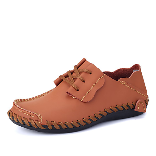 Men's Fall / Spring & Summer Daily Outdoor Sneakers Walking Shoes Cowhide Breathable Wear Proof Light Brown / Dark Brown / Black
Men's Fall / Spring & Summer Daily Outdoor Sneakers Walking Shoes Cowhide Breathable Wear Proof Light Brown / Dark Brown / Black
