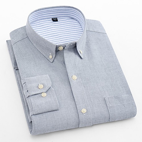 Men's Shirt Solid Colored Plus Size Long Sleeve Daily Slim Tops Business Basic Gray Navy Blue Light Blue / Work
Men's Shirt Solid Colored Plus Size Long Sleeve Daily Slim Tops Business Basic Gray Navy Blue Light Blue / Work