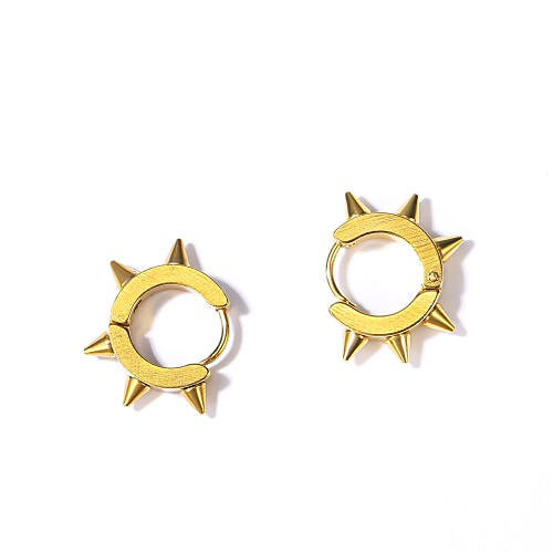Women's Hoop Earrings Stack Ladies Fashion Stainless Steel Earrings Jewelry Silver / Gold / Black For Gift Daily 1 Pair
Women's Hoop Earrings Stack Ladies Fashion Stainless Steel Earrings Jewelry Silver / Gold / Black For Gift Daily 1 Pair