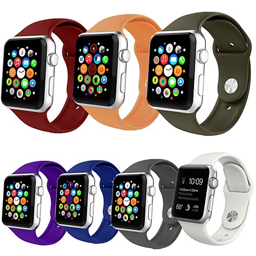 Ремешок для часов для Apple Watch Series 4/3/2/1 Apple Спортивный ремешок силиконовый Повязка на запястье
Ремешок для часов для Apple Watch Series 4/3/2/1 Apple Спортивный ремешок силиконовый Повязка на запястье