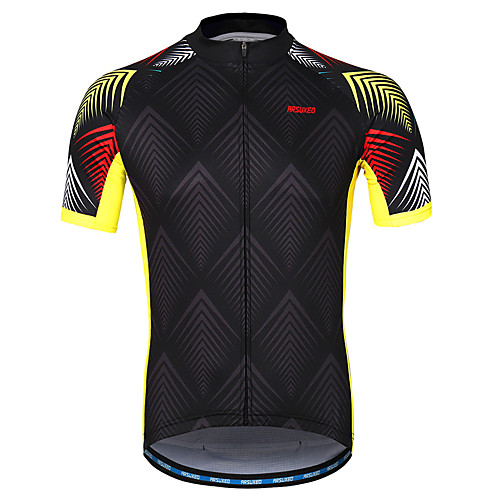Arsuxeo Men's Short Sleeve Cycling Jersey Summer Polyester Black Solid Color Bike Jersey Mountain Bike MTB Road Bike Cycling Reflective Strips Back Pocket Sweat wicking Sports Clothing Apparel
Arsuxeo Men's Short Sleeve Cycling Jersey Summer Polyester Black Solid Color Bike Jersey Mountain Bike MTB Road Bike Cycling Reflective Strips Back Pocket Sweat wicking Sports Clothing Apparel