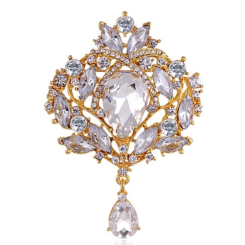Women's Brooches Hollow Out 3D Flower Ladies Stylish Unique Design Rhinestone Gold Plated Brooch Jewelry Rainbow Silver Gold For Wedding Evening Party Masquerade Engagement Party Prom Festival 
Women's Brooches Hollow Out 3D Flower Ladies Stylish Unique Design Rhinestone Gold Plated Brooch Jewelry Rainbow Silver Gold For Wedding Evening Party Masquerade Engagement Party Prom Festival