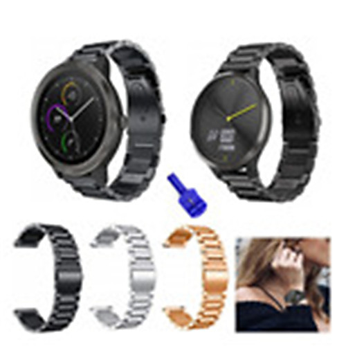 Ремешок для часов для vivomove / vivomove HR / Vivoactive 3 Garmin Спортивный ремешок Нержавеющая сталь Повязка на запястье
Ремешок для часов для vivomove / vivomove HR / Vivoactive 3 Garmin Спортивный ремешок Нержавеющая сталь Повязка на запястье