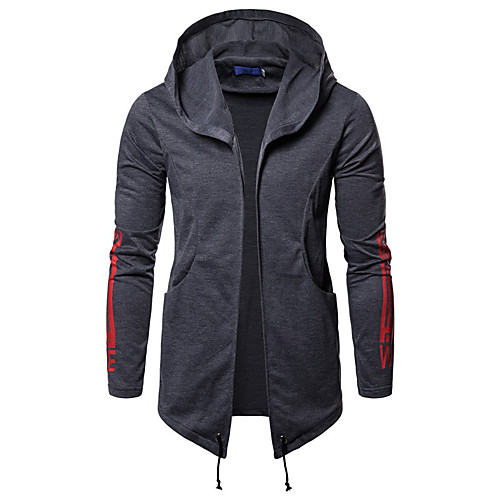 Men's Hoodie Solid Colored / Letter Hooded Basic / Street chic Loose Black Light gray Dark Gray M L XL XXL XXXL
Men's Hoodie Solid Colored / Letter Hooded Basic / Street chic Loose Black Light gray Dark Gray M L XL XXL XXXL