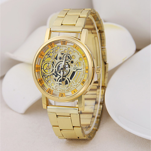 Men's Couple's Sport Watch Dress Watch Skeleton Watch Japanese Quartz Stainless Steel Silver / Gold 30 m Casual Watch Large Dial Analog Classic Casual Fashion - Gold Silver
Men's Couple's Sport Watch Dress Watch Skeleton Watch Japanese Quartz Stainless Steel Silver / Gold 30 m Casual Watch Large Dial Analog Classic Casual Fashion - Gold Silver