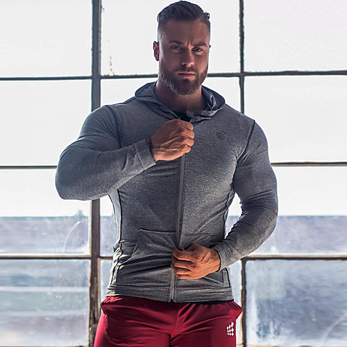Men's Running Track Jacket Hoodie Sweatshirt Yoga Top Winter Zipper Solid Color Dark Grey Blue Light Grey Nylon Spandex Fitness Running Workout Jacket Hoodie Long Sleeve Sport Activewear Quick Dry
Men's Running Track Jacket Hoodie Sweatshirt Yoga Top Winter Zipper Solid Color Dark Grey Blue Light Grey Nylon Spandex Fitness Running Workout Jacket Hoodie Long Sleeve Sport Activewear Quick Dry