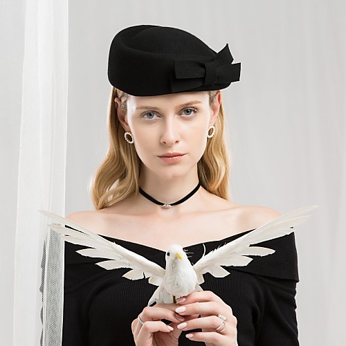 100% Wool Kentucky Derby Hat / Hats with Bowknot 1pc Casual / Daily Wear Headpiece
100% Wool Kentucky Derby Hat / Hats with Bowknot 1pc Casual / Daily Wear Headpiece