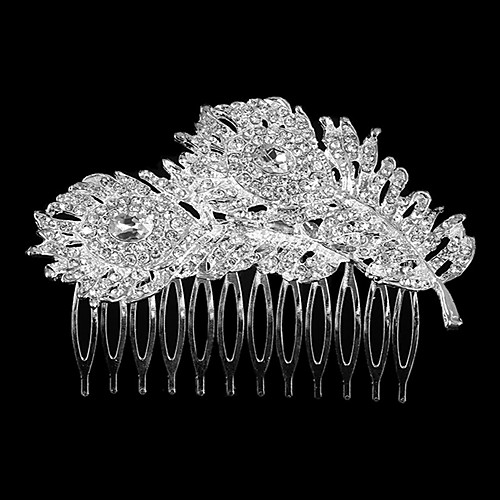Alloy Hair Combs / Hair Tool with Crystal / Rhinestone 1 Piece Wedding / Special Occasion Headpiece
Alloy Hair Combs / Hair Tool with Crystal / Rhinestone 1 Piece Wedding / Special Occasion Headpiece