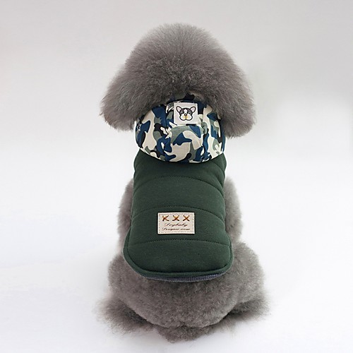 Dog Coat Puppy Clothes Camouflage Solid Colored Casual / Daily Warm Ups Outdoor Winter Dog Clothes Puppy Clothes Dog Outfits Green Gray Costume for Girl and Boy Dog Cotton S M L XL XXL
Dog Coat Puppy Clothes Camouflage Solid Colored Casual / Daily Warm Ups Outdoor Winter Dog Clothes Puppy Clothes Dog Outfits Green Gray Costume for Girl and Boy Dog Cotton S M L XL XXL