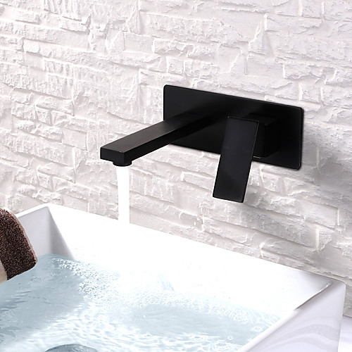 Bathroom Sink Faucet - Widespread / Design Painted Finishes Wall Mounted Single Handle Two HolesBath Taps
Bathroom Sink Faucet - Widespread / Design Painted Finishes Wall Mounted Single Handle Two HolesBath Taps