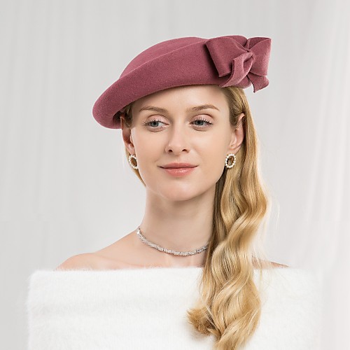 100% Wool Kentucky Derby Hat / Hats with Bowknot 1pc Casual / Daily Wear Headpiece
100% Wool Kentucky Derby Hat / Hats with Bowknot 1pc Casual / Daily Wear Headpiece