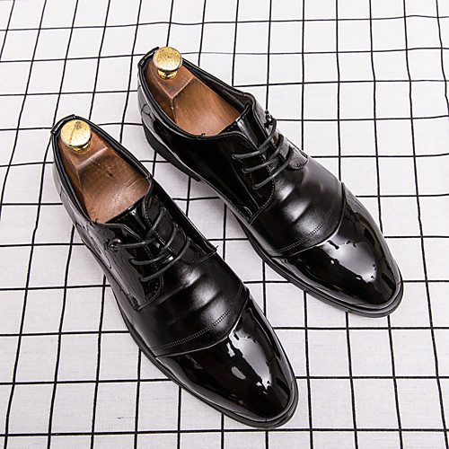 Men's Oxfords Casual Daily Walking Shoes PU Breathable Non-slipping Wear Proof Black Fall
Men's Oxfords Casual Daily Walking Shoes PU Breathable Non-slipping Wear Proof Black Fall