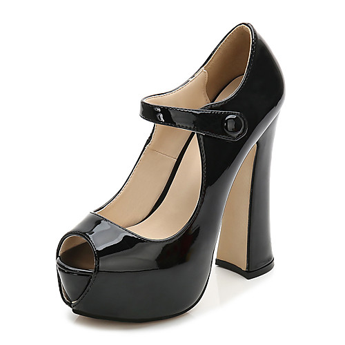 Women's Heels Chunky Heel Peep Toe Minimalism Daily Walking Shoes PU Solid Colored Almond Black Red
Women's Heels Chunky Heel Peep Toe Minimalism Daily Walking Shoes PU Solid Colored Almond Black Red