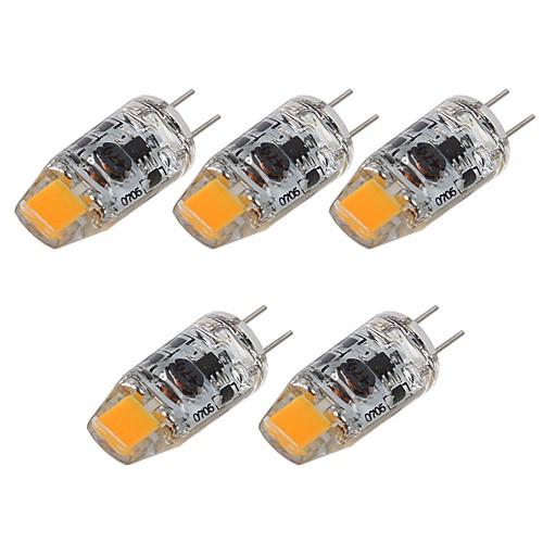 5pcs 2 W LED Bi-pin Lights 180 lm G4 T 1 LED Beads COB Decorative Warm White White 12 V
5pcs 2 W LED Bi-pin Lights 180 lm G4 T 1 LED Beads COB Decorative Warm White White 12 V