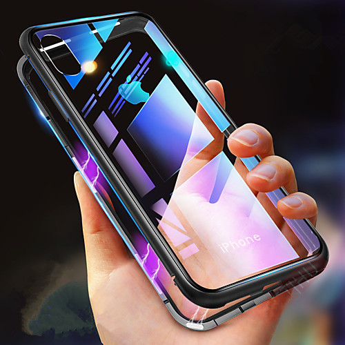 Кейс для Назначение Apple iPhone XR / iPhone XS Max Защита от удара / Прозрачный / Магнитный Чехол Однотонный Твердый Закаленное стекло для iPhone XS / iPhone XR / iPhone XS Max
Кейс для Назначение Apple iPhone XR / iPhone XS Max Защита от удара / Прозрачный / Магнитный Чехол Однотонный Твердый Закаленное стекло для iPhone XS / iPhone XR / iPhone XS Max