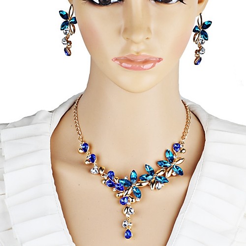 Women's Synthetic Amethyst Drop Earrings Y Necklace Classic Flower Ladies Stylish Classic Earrings Jewelry White / Red / Blue For Engagement Ceremony 1 set
Women's Synthetic Amethyst Drop Earrings Y Necklace Classic Flower Ladies Stylish Classic Earrings Jewelry White / Red / Blue For Engagement Ceremony 1 set