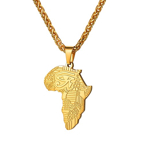 Men's Pendant Necklace Classic Map Eyes The Eye of Horus Fashion Africa Hip Hop Stainless Steel Rose Gold Silver Gold Black RoseGolden Letter 55 cm Necklace Jewelry For Gift Daily
Men's Pendant Necklace Classic Map Eyes The Eye of Horus Fashion Africa Hip Hop Stainless Steel Rose Gold Silver Gold Black RoseGolden Letter 55 cm Necklace Jewelry For Gift Daily