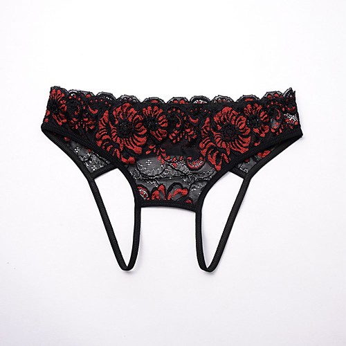 Women's Normal Lace Jacquard Ultra Sexy Panty Stretchy Low Waist Erotic Cotton Blue One-Size
Women's Normal Lace Jacquard Ultra Sexy Panty Stretchy Low Waist Erotic Cotton Blue One-Size